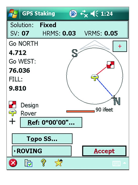 ����������� ����������� Spectra Precision Survey Pro
